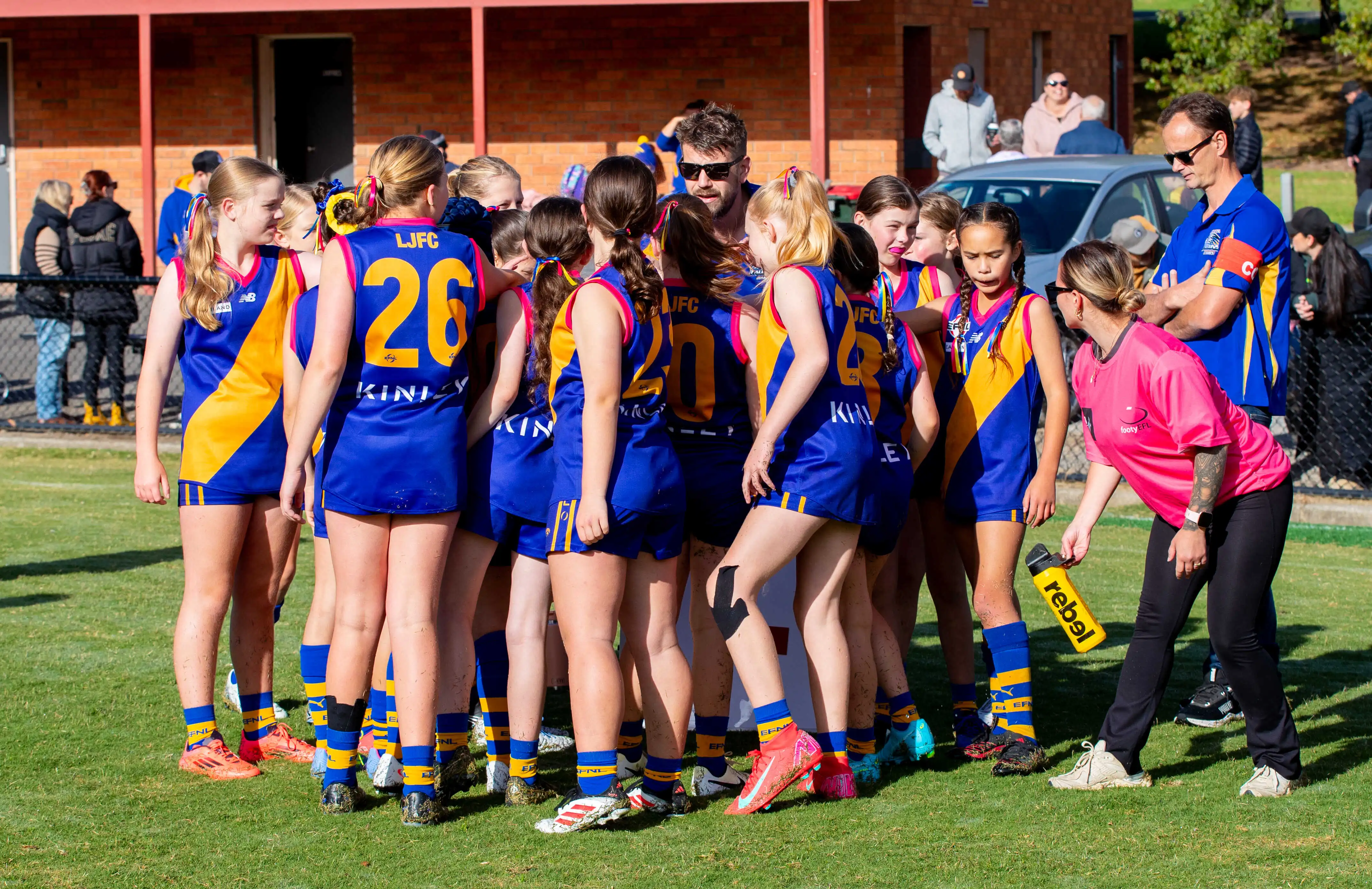 Lilydale Junior Football Club team group photo - Yarra Valley, Victoria