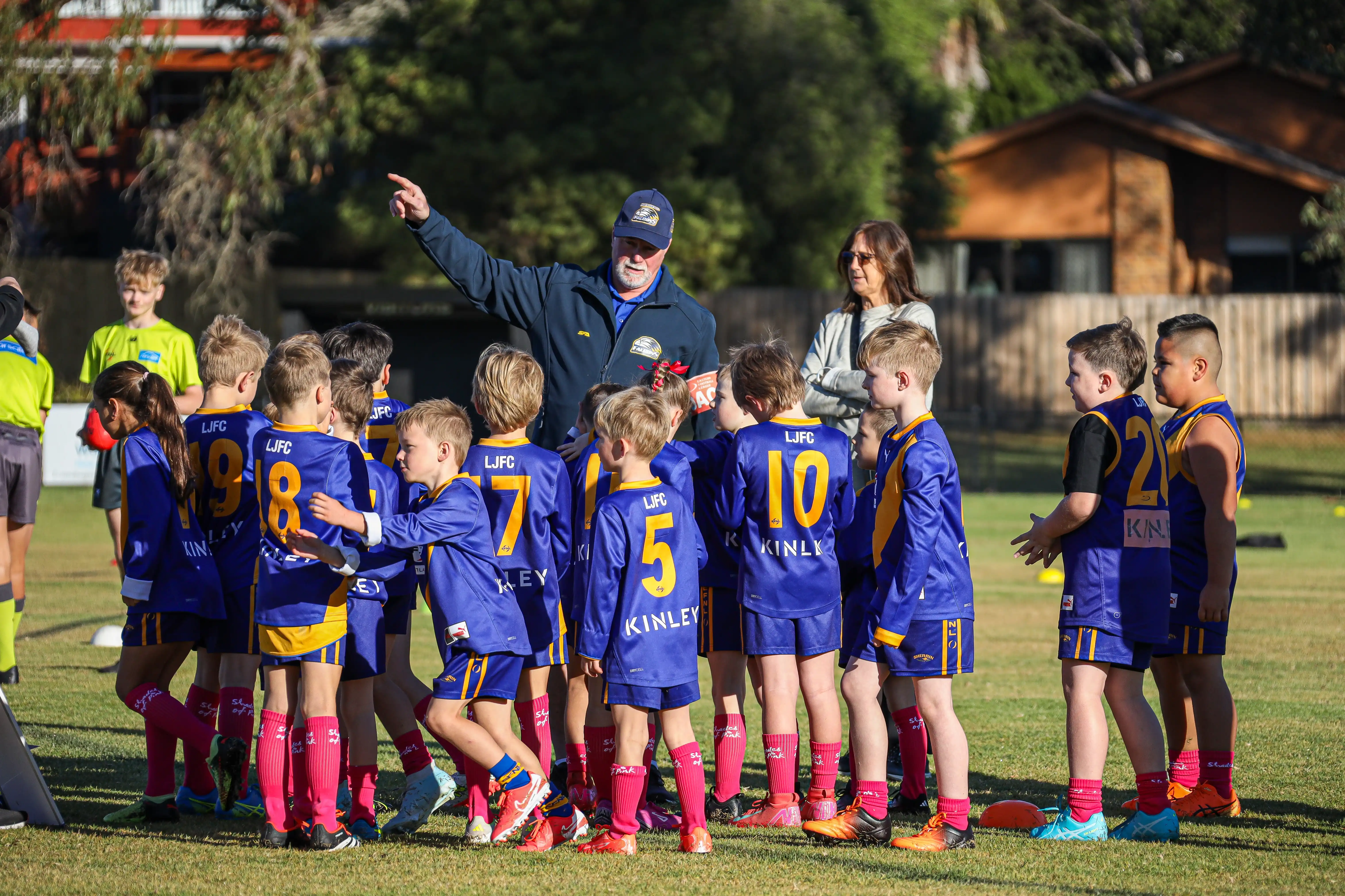 Lilydale Junior Football Club team group photo - Yarra Valley, Victoria